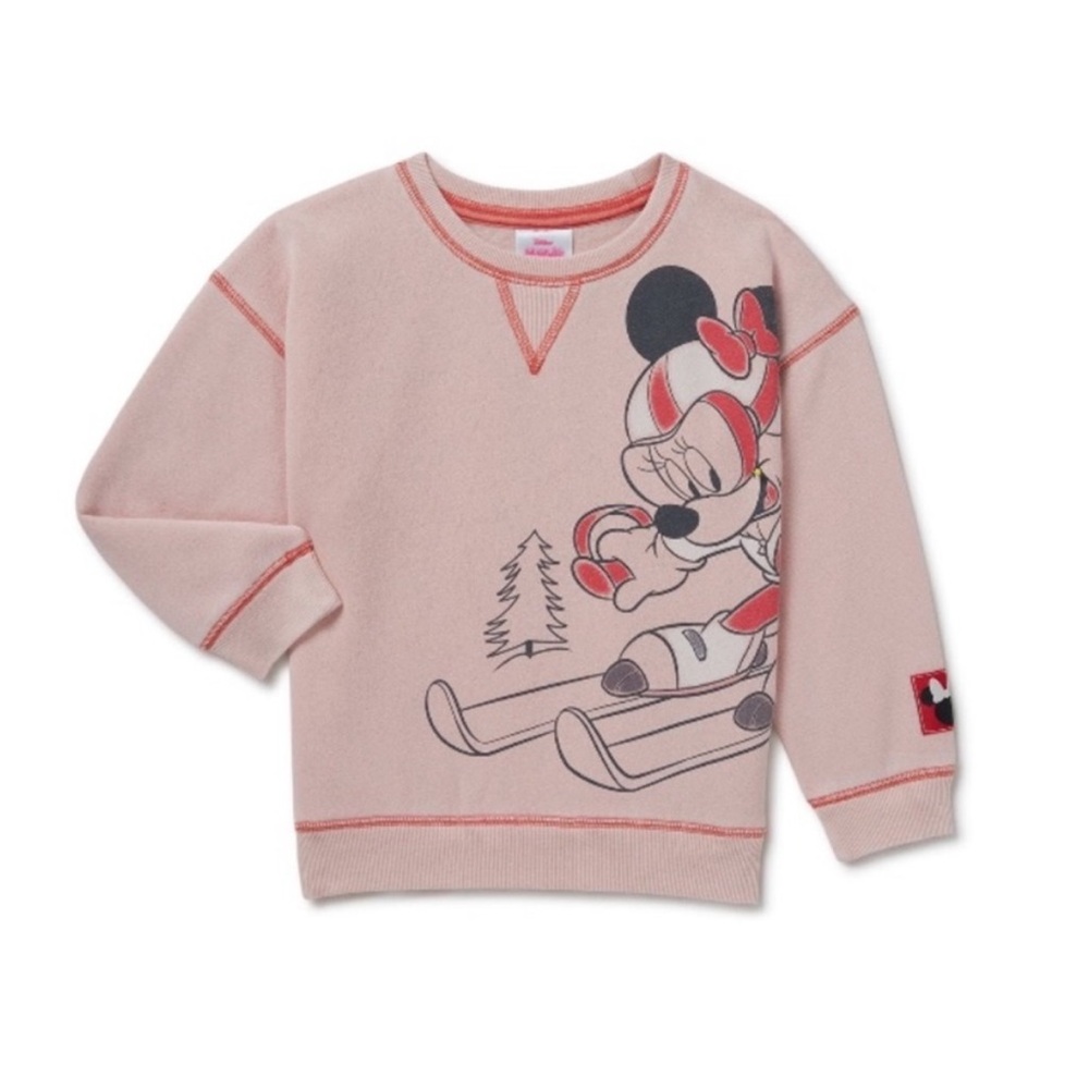 Disney junior  Toddler‎ Girl pink Minnie Mouse Sweatshirt